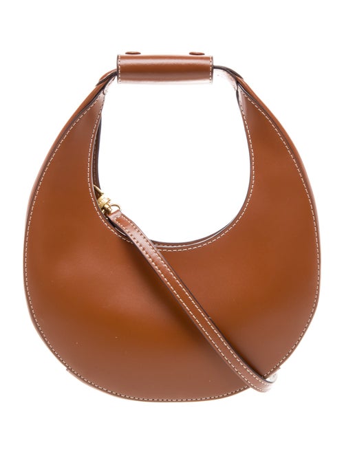 Staud Leather Top Handle Bag