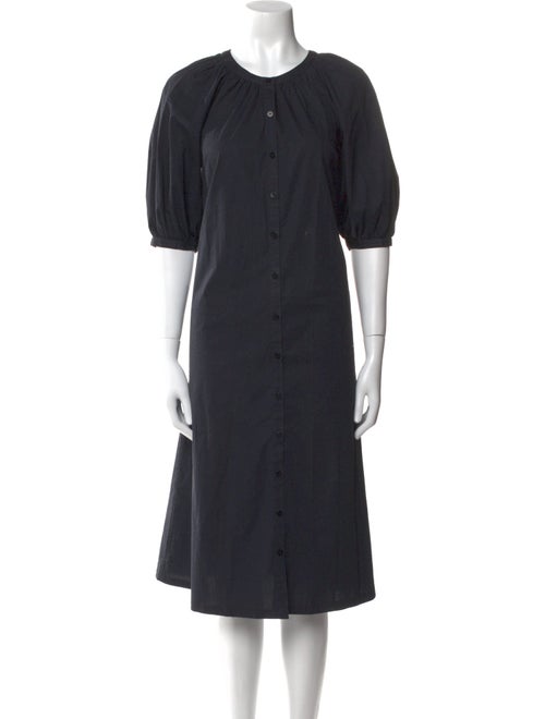 Staud Crew Neck Midi Length Dress