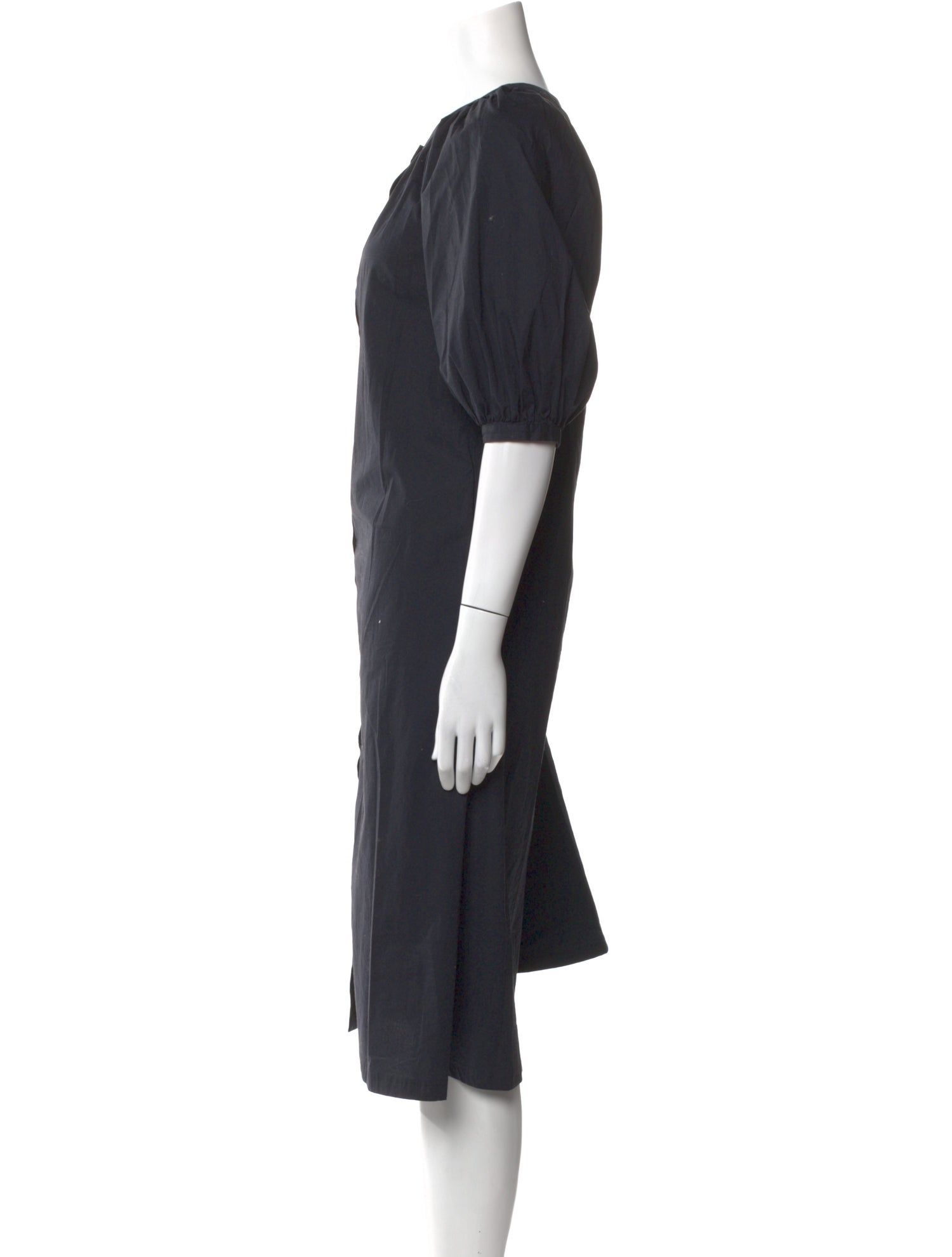 Staud Crew Neck Midi Length Dress