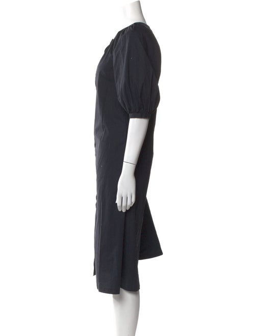 Staud Crew Neck Midi Length Dress
