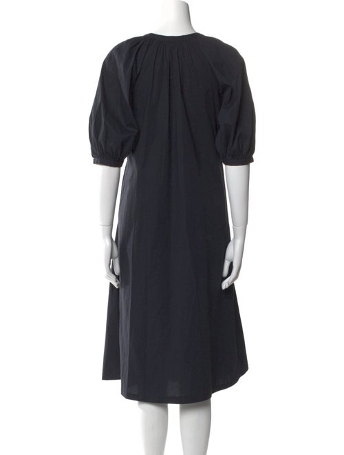 Staud Crew Neck Midi Length Dress