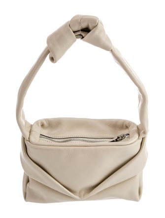 Staud Leather Top Handle Bag