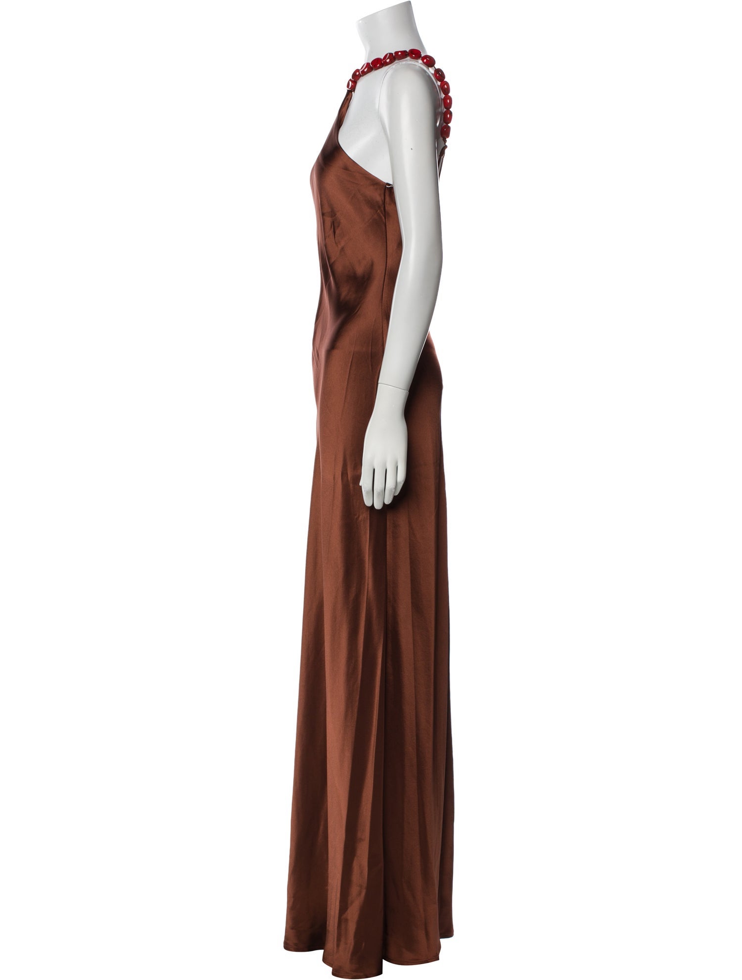 Staud Halterneck Long Dress w/ Tags