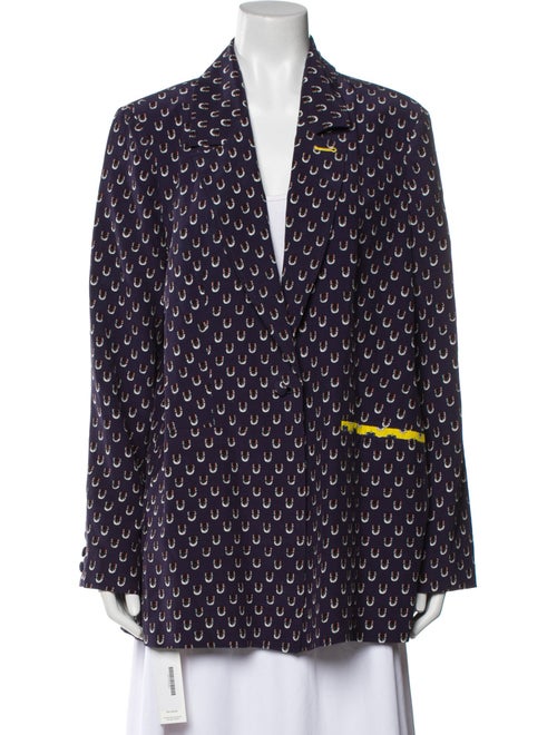 Staud Printed Blazer