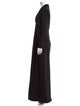 Staud V-Neck Long Dress