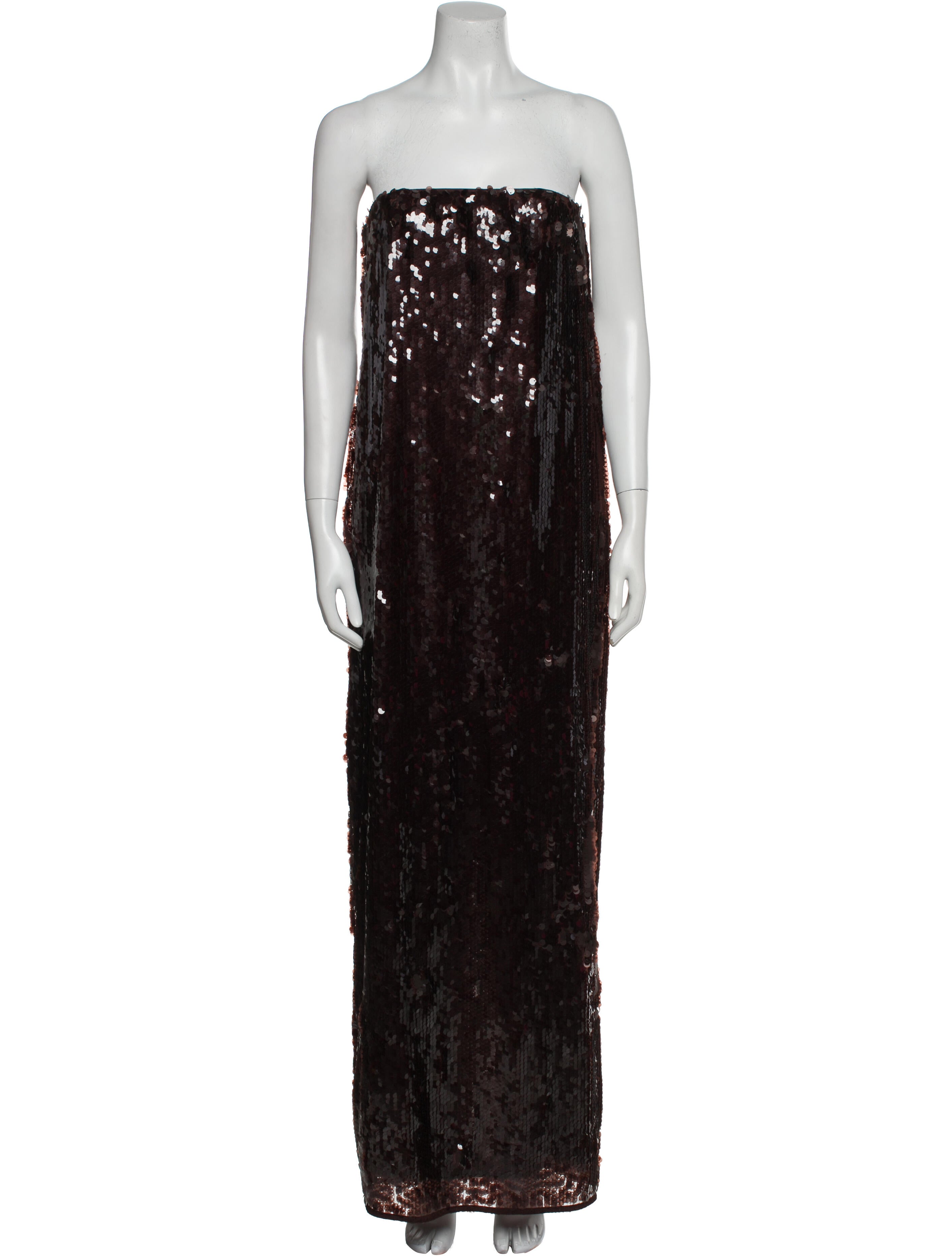 Staud Printed Long Dress