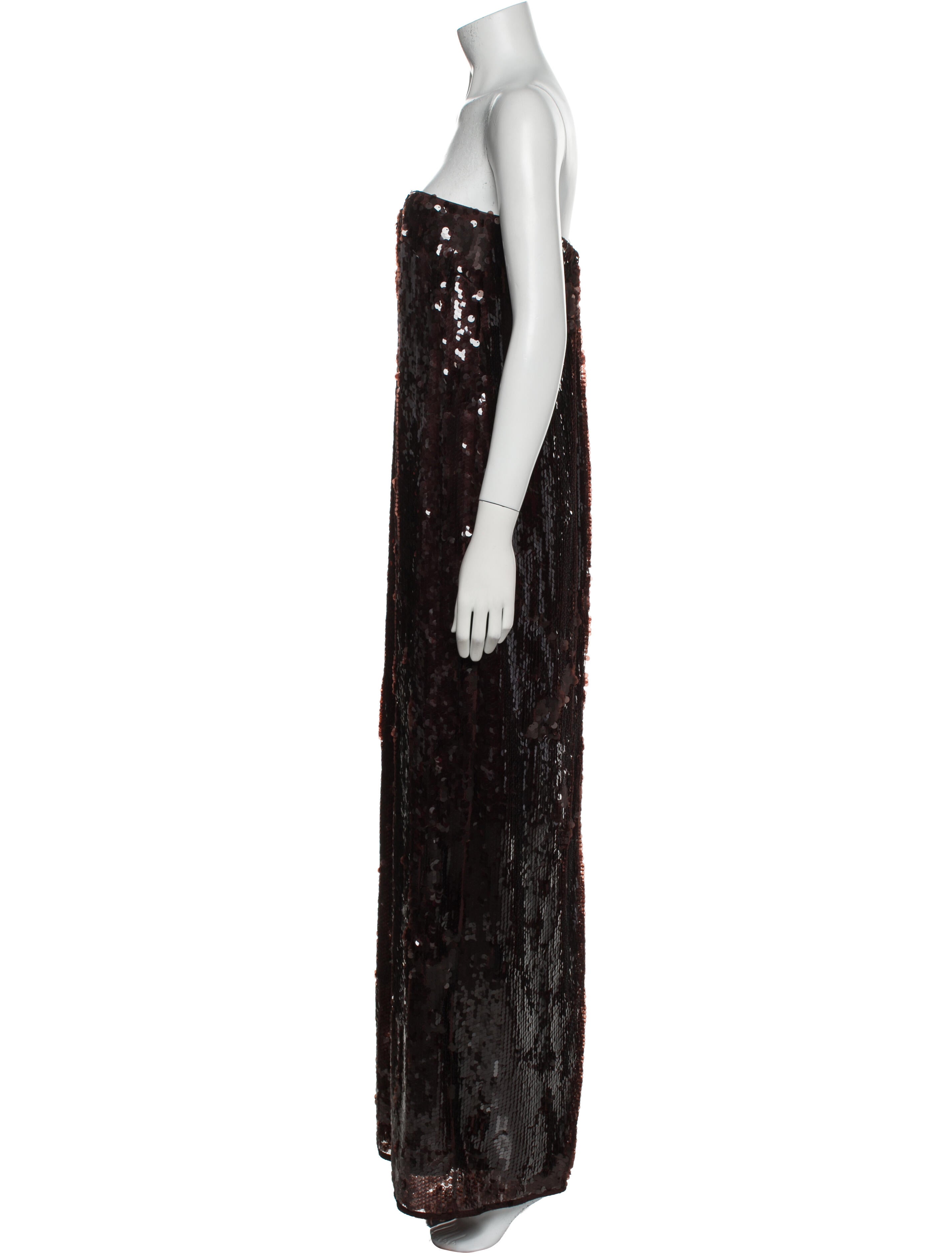 Staud Printed Long Dress