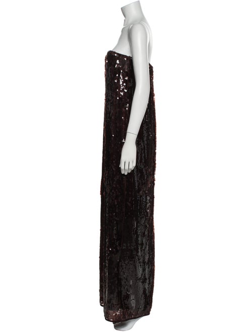 Staud Printed Long Dress