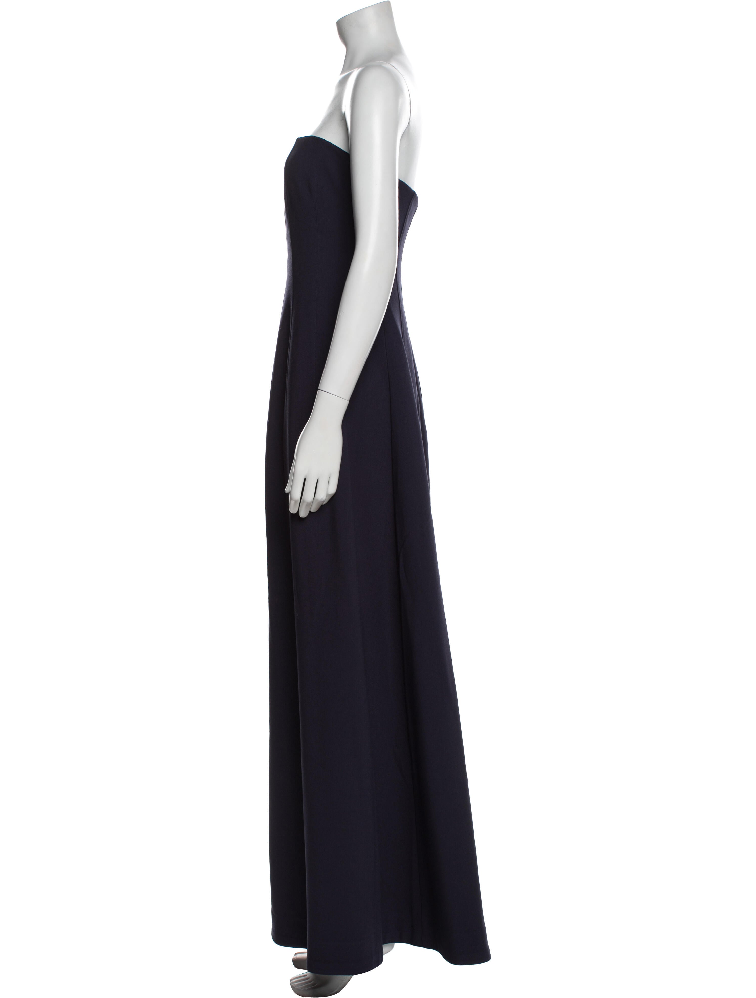 Staud Strapless Long Dress