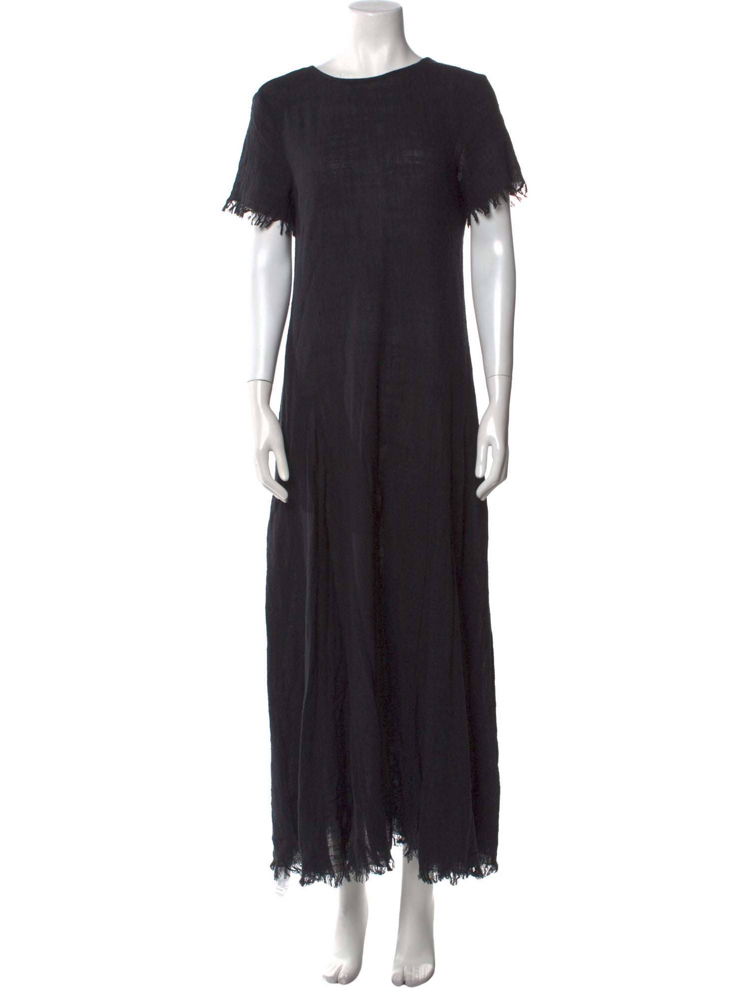 Staud Crew Neck Long Dress