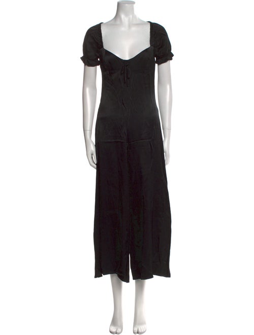 Staud V-Neck Jumpsuit