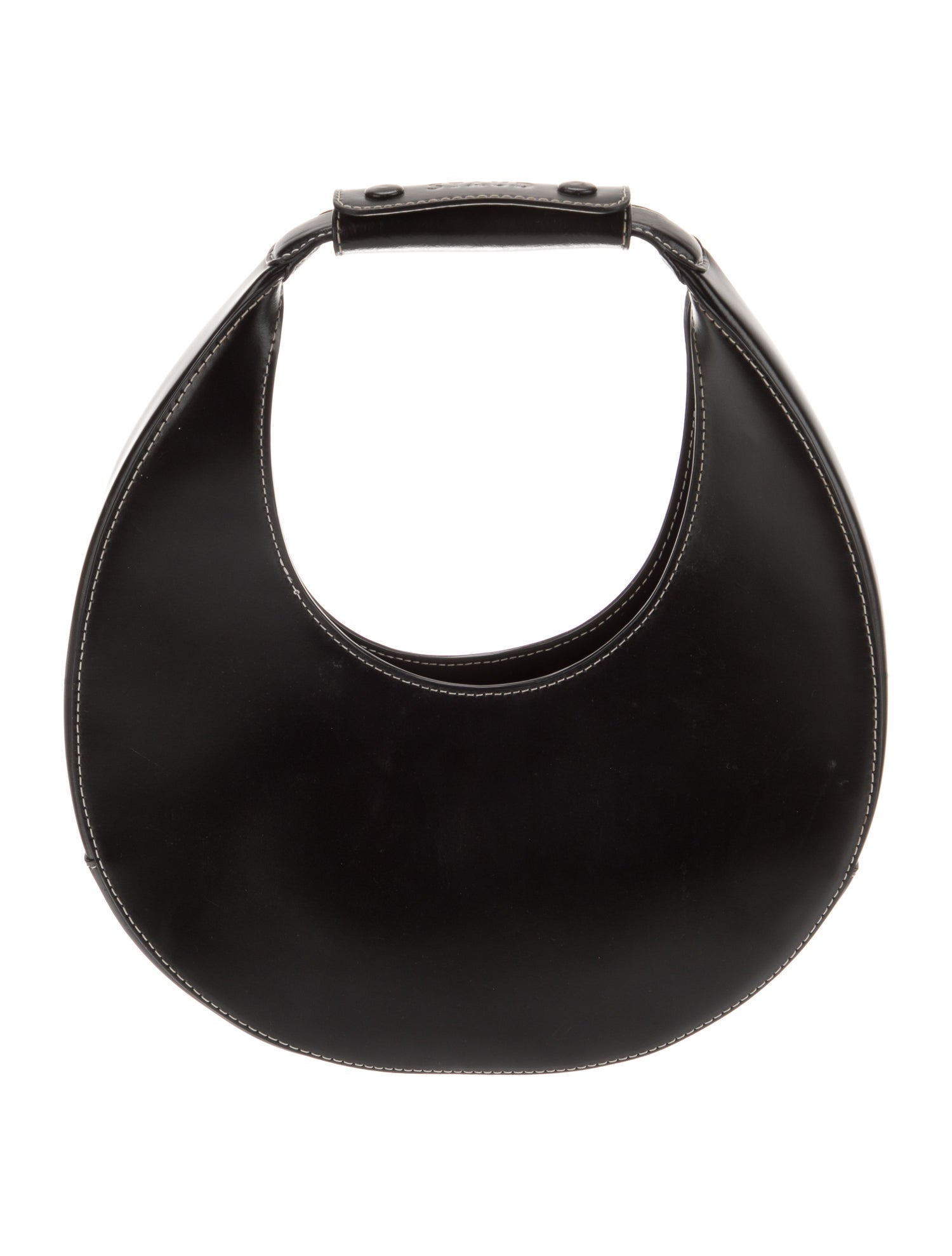 Staud Leather Top Handle Bag