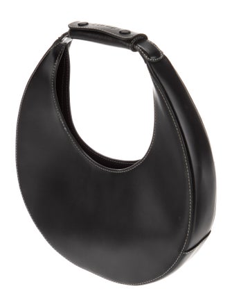 Staud Leather Top Handle Bag