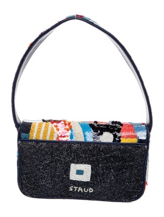 Staud Leather Shoulder Bag