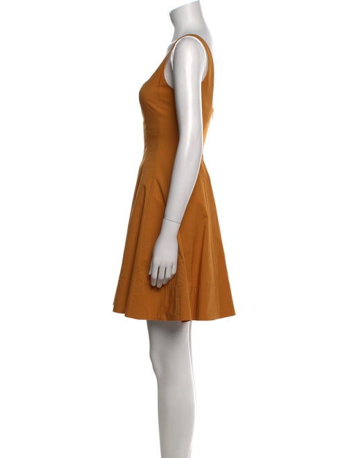 Staud Square Neckline Mini Dress