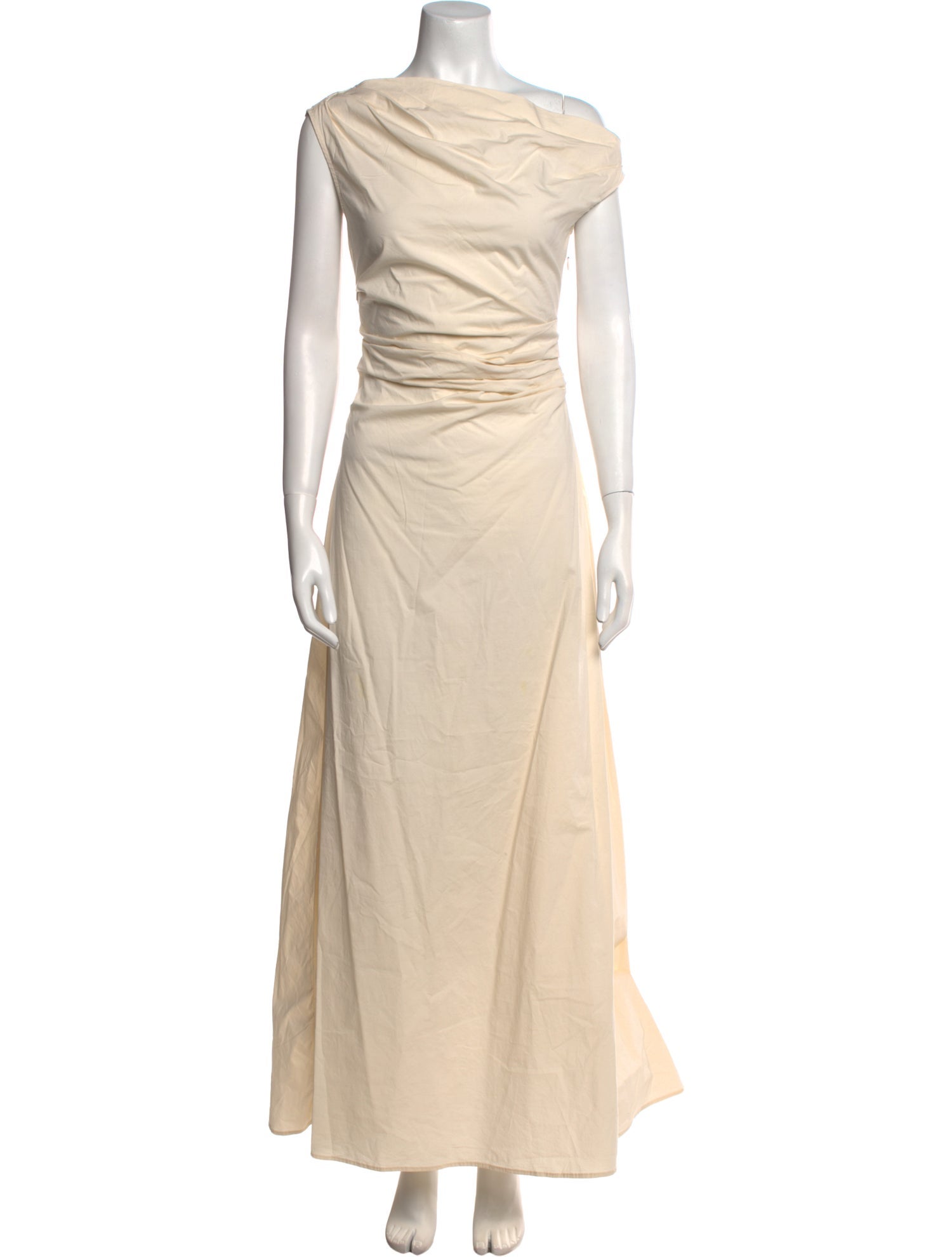 Staud Bateau Neckline Long Dress