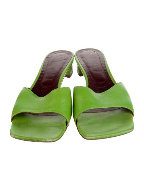 Staud Leather Slides