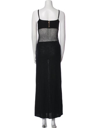 Staud Printed Long Dress