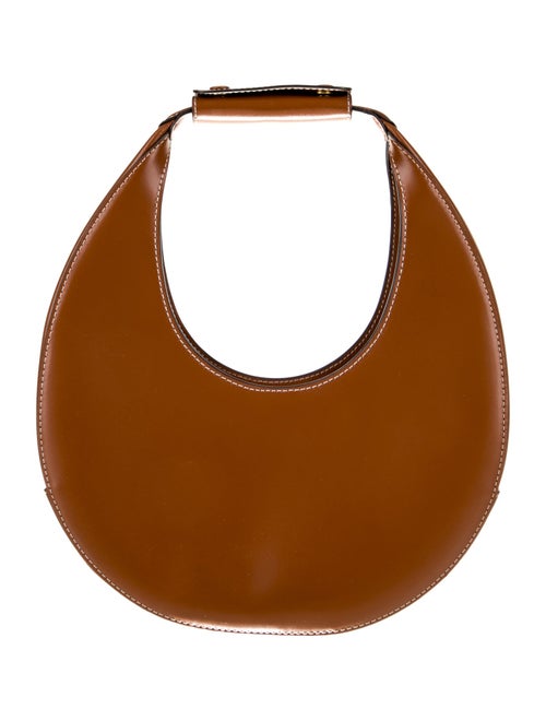 Staud Leather Top Handle Bag
