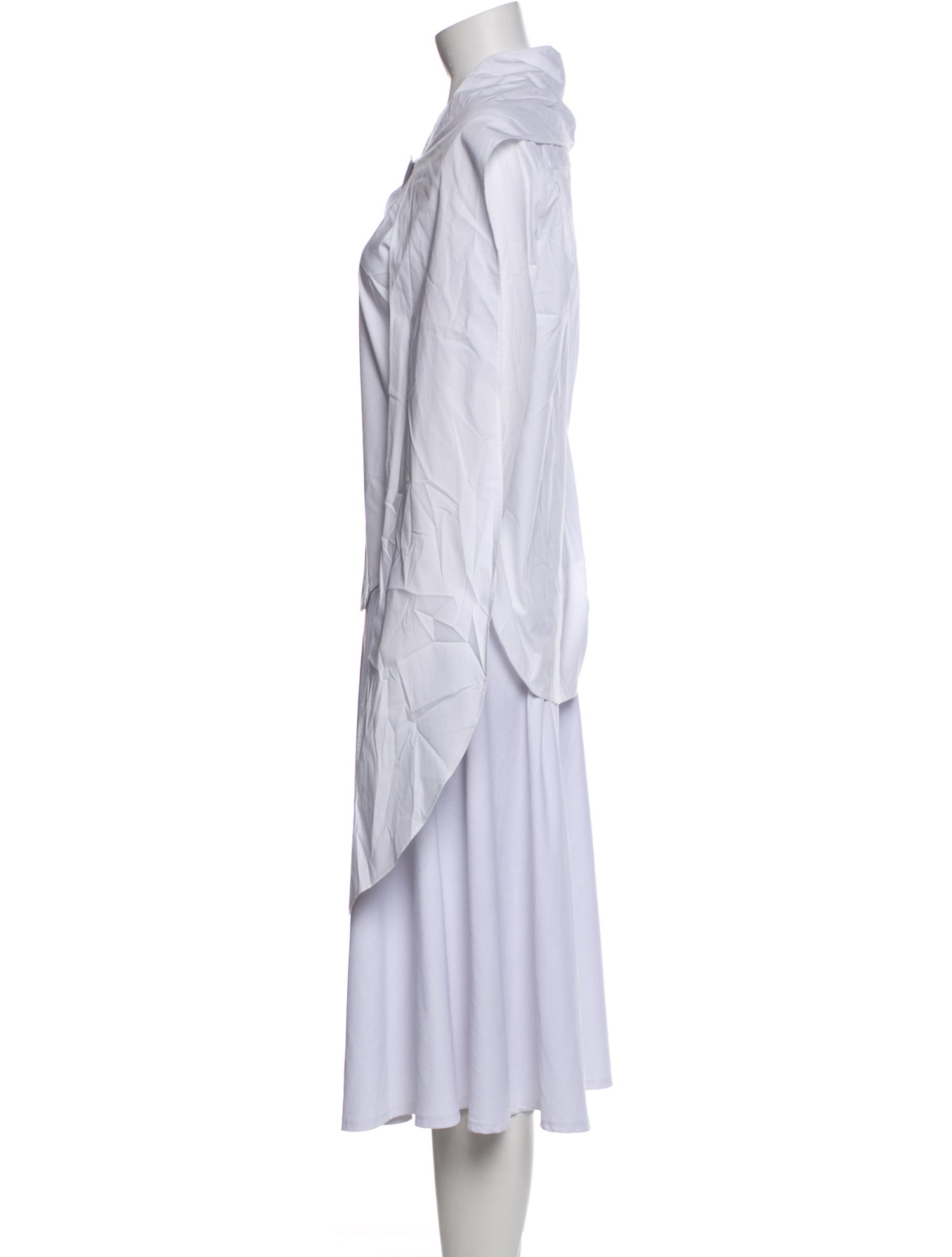 Staud Long Sleeve Button-Up Top