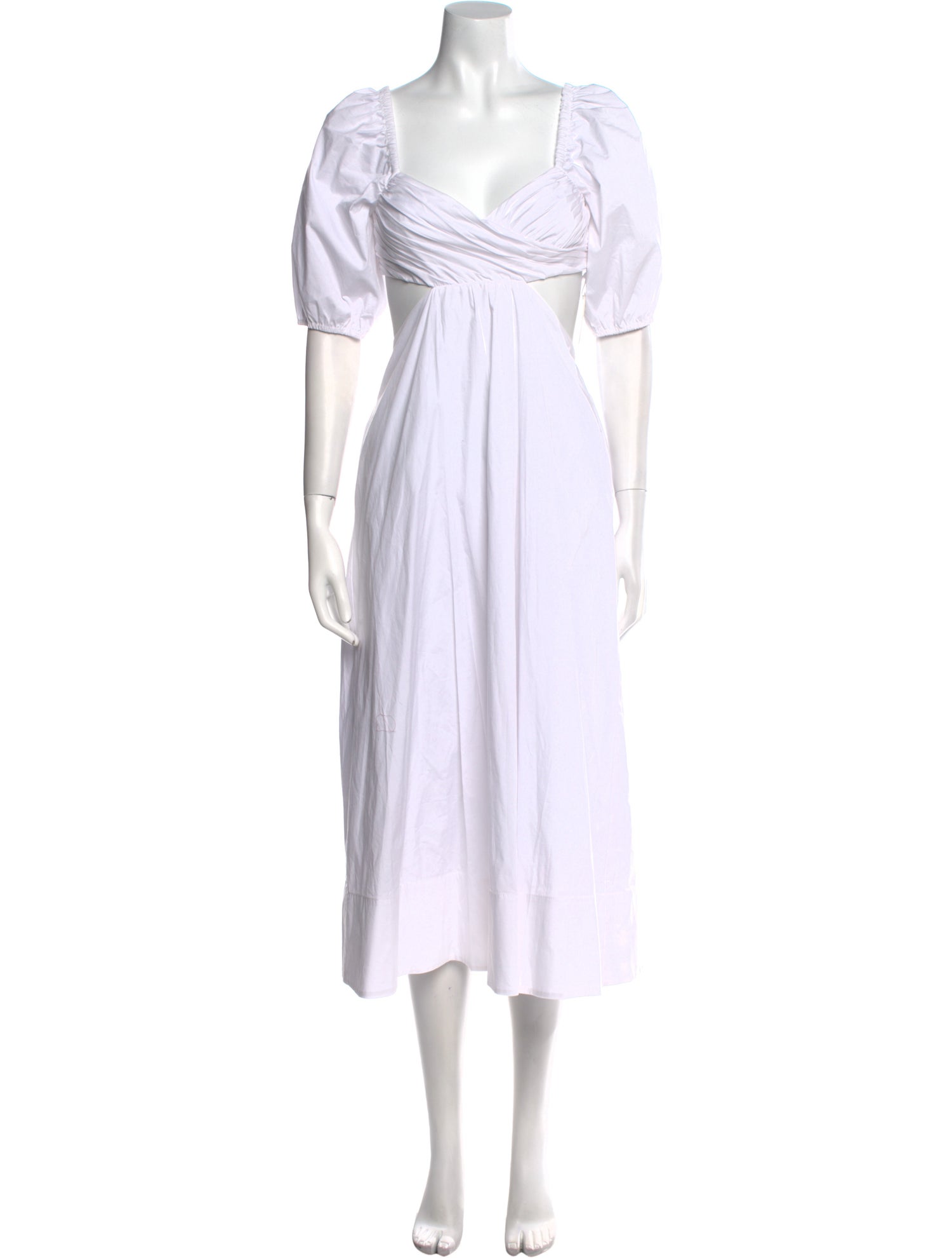 Staud V-Neck Long Dress w/ Tags