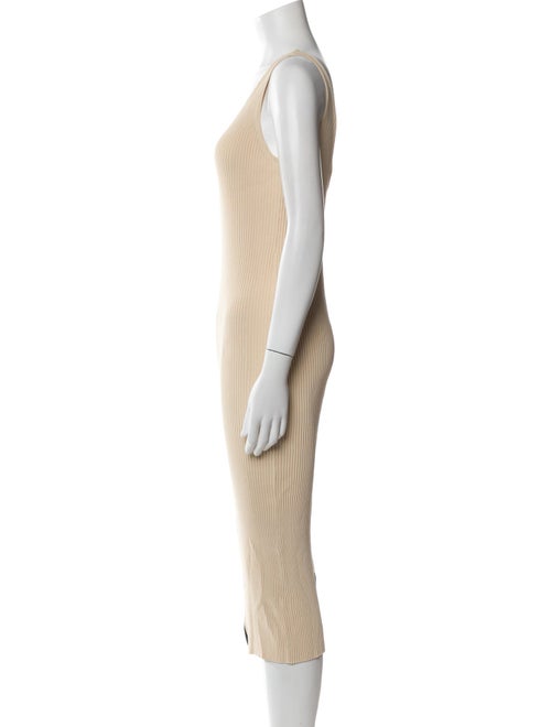 Staud Striped Midi Length Dress