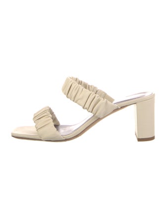 Staud Leather Slides