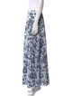 Staud Printed Midi Length Skirt