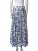 Staud Printed Midi Length Skirt