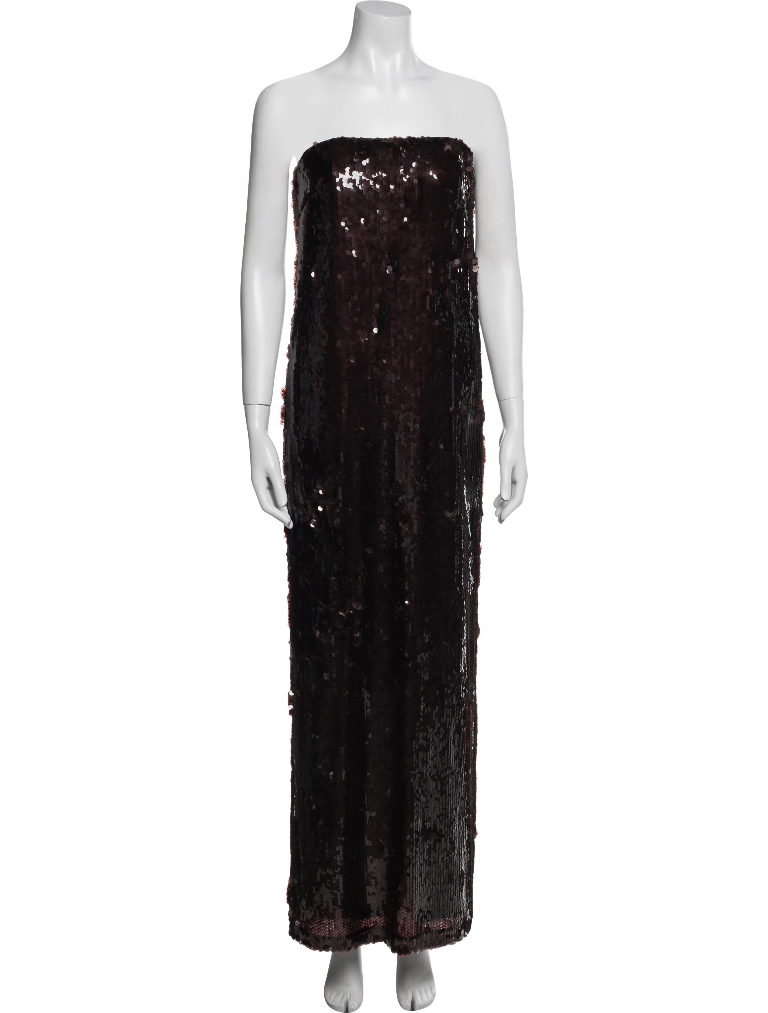 Staud Strapless Long Dress