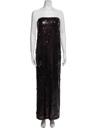 Staud Strapless Long Dress