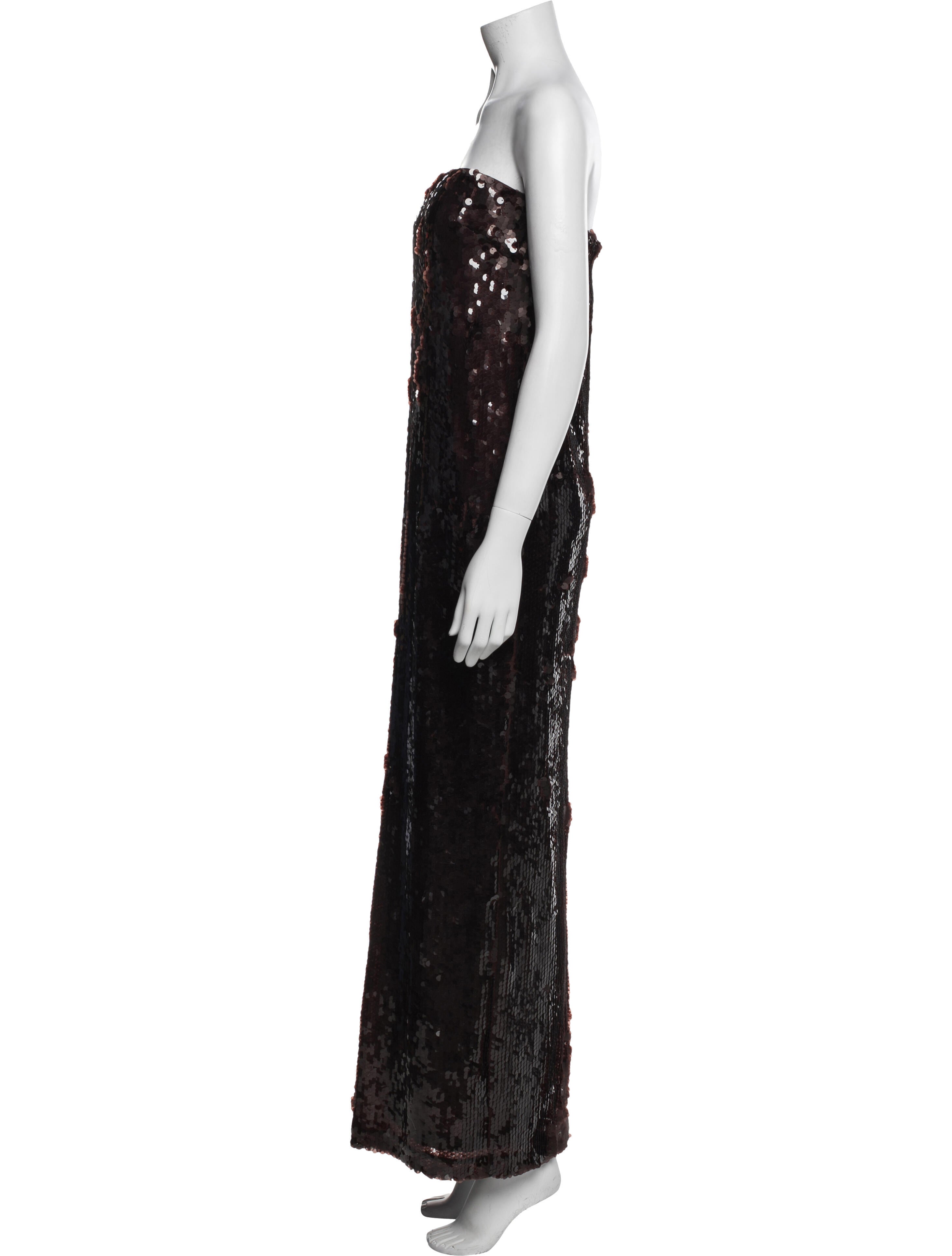 Staud Strapless Long Dress