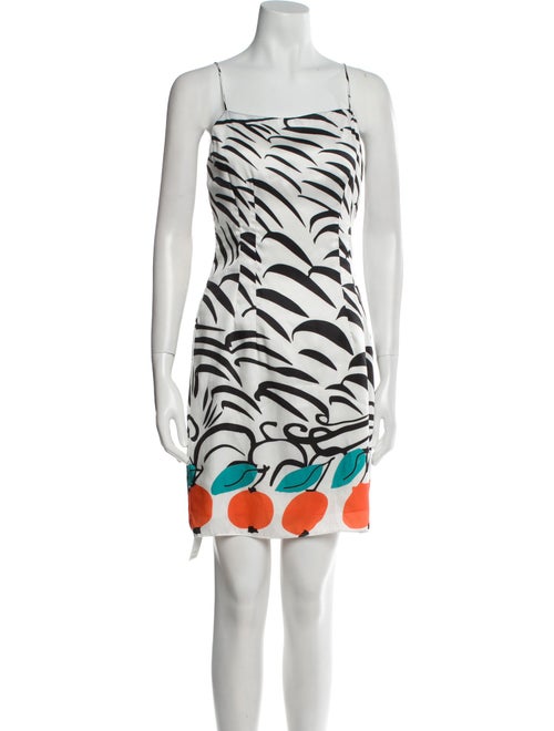 Staud Printed Mini Dress