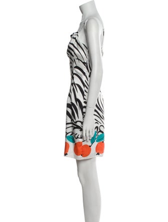 Staud Printed Mini Dress