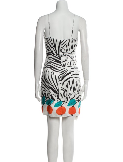 Staud Printed Mini Dress