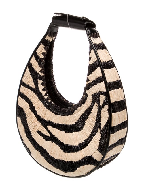 Staud Raffia Shoulder Bag