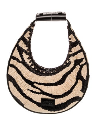 Staud Raffia Shoulder Bag