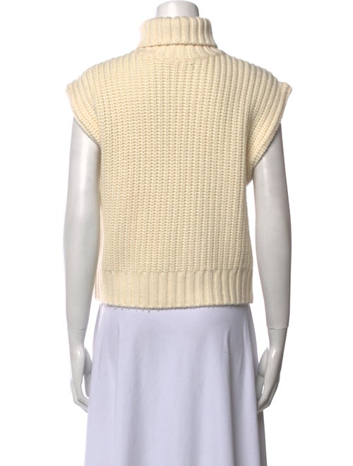 Staud Wool Turtleneck Crop Top