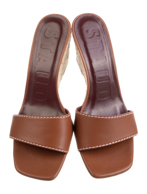 Staud Leather Slides