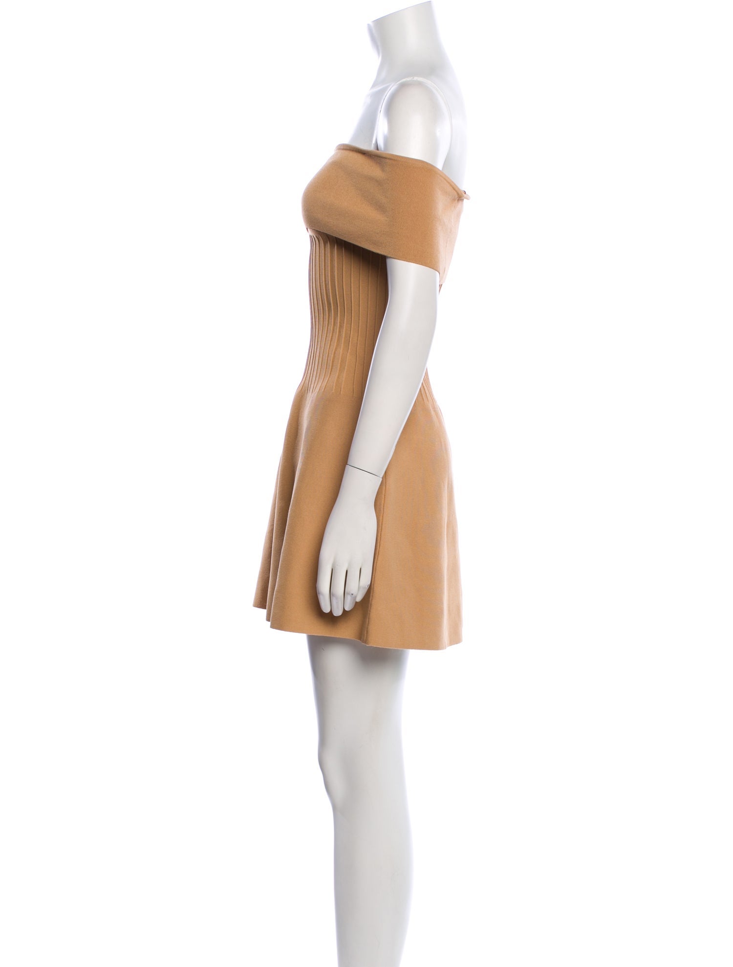 Staud Off-The-Shoulder Mini Dress