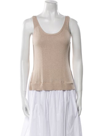 Staud Scoop Neck Midi Length Dress