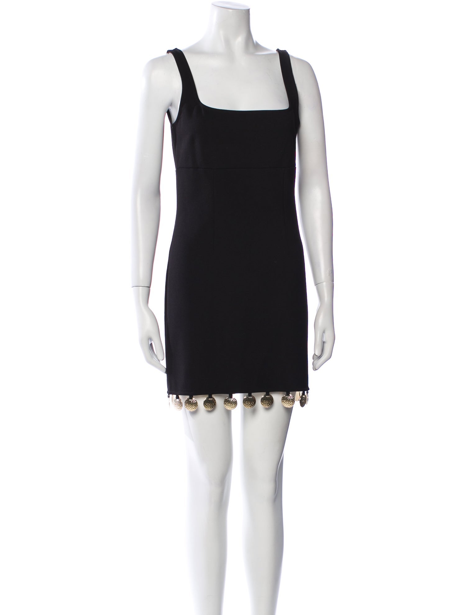 Staud Square Neckline Mini Dress