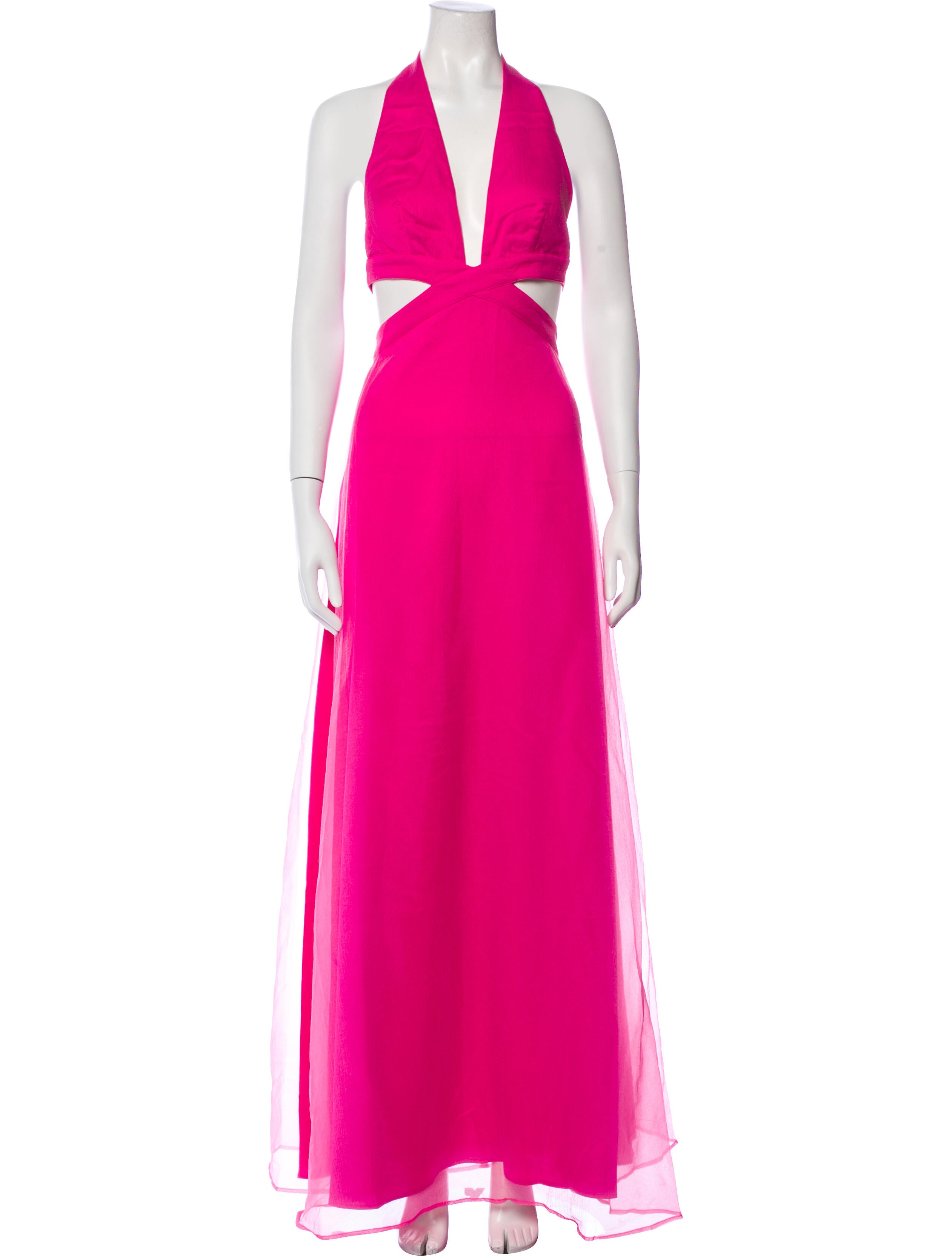 Staud Halterneck Long Dress w/ Tags