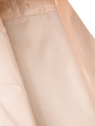 Staud Saffiano Leather Top Handle Bag