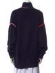 Staud Printed Turtleneck Sweatshirt