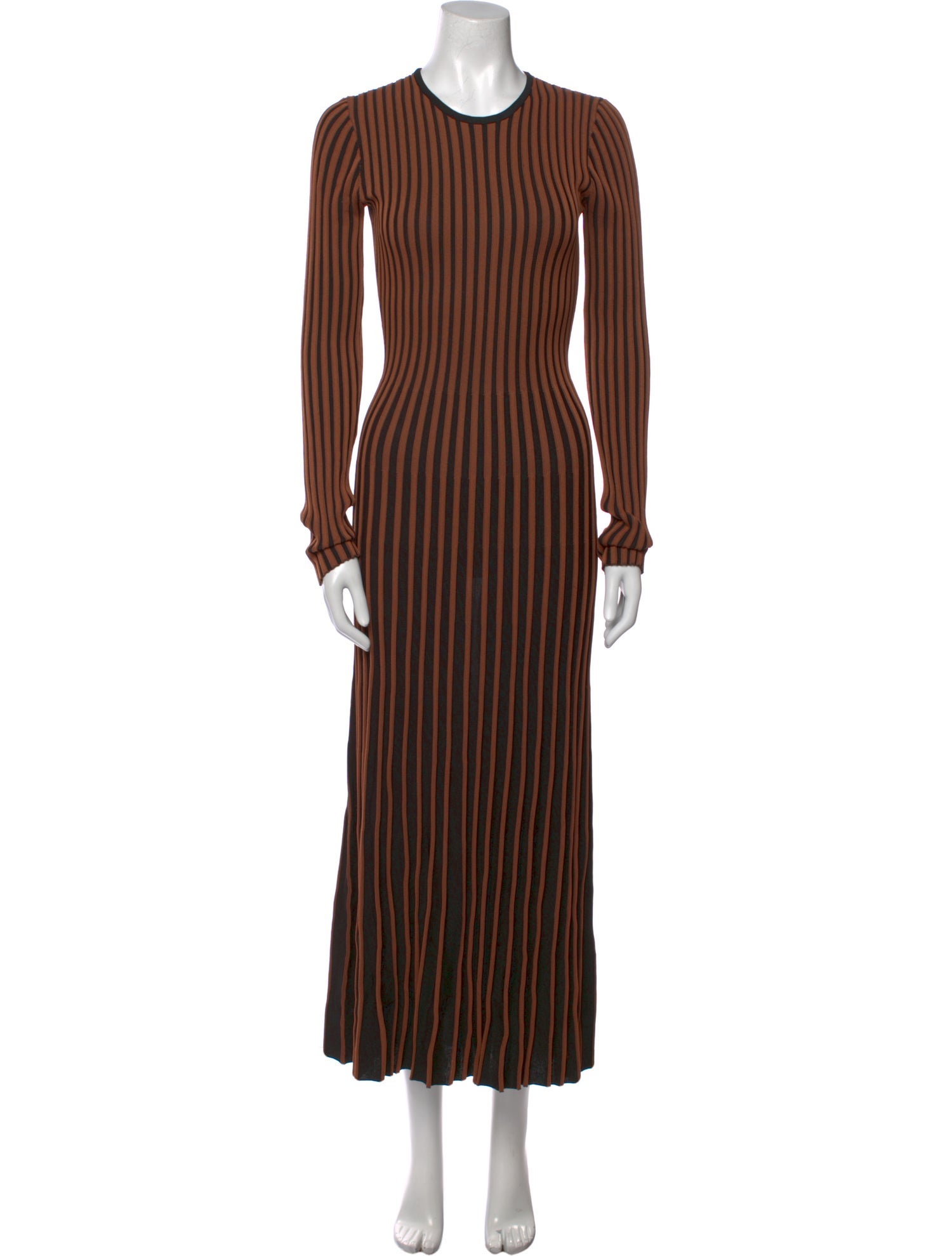 Staud Crew Neck Long Dress