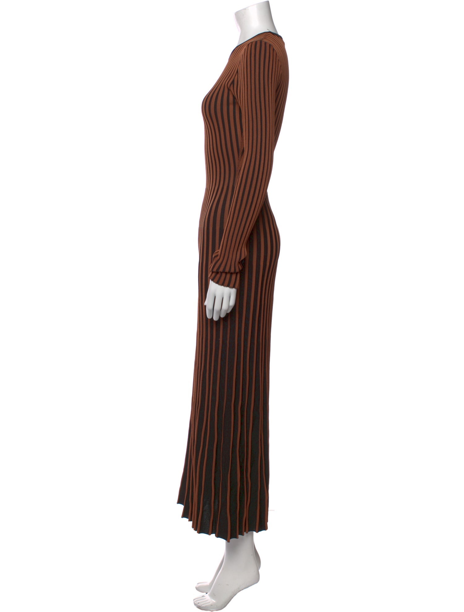 Staud Crew Neck Long Dress