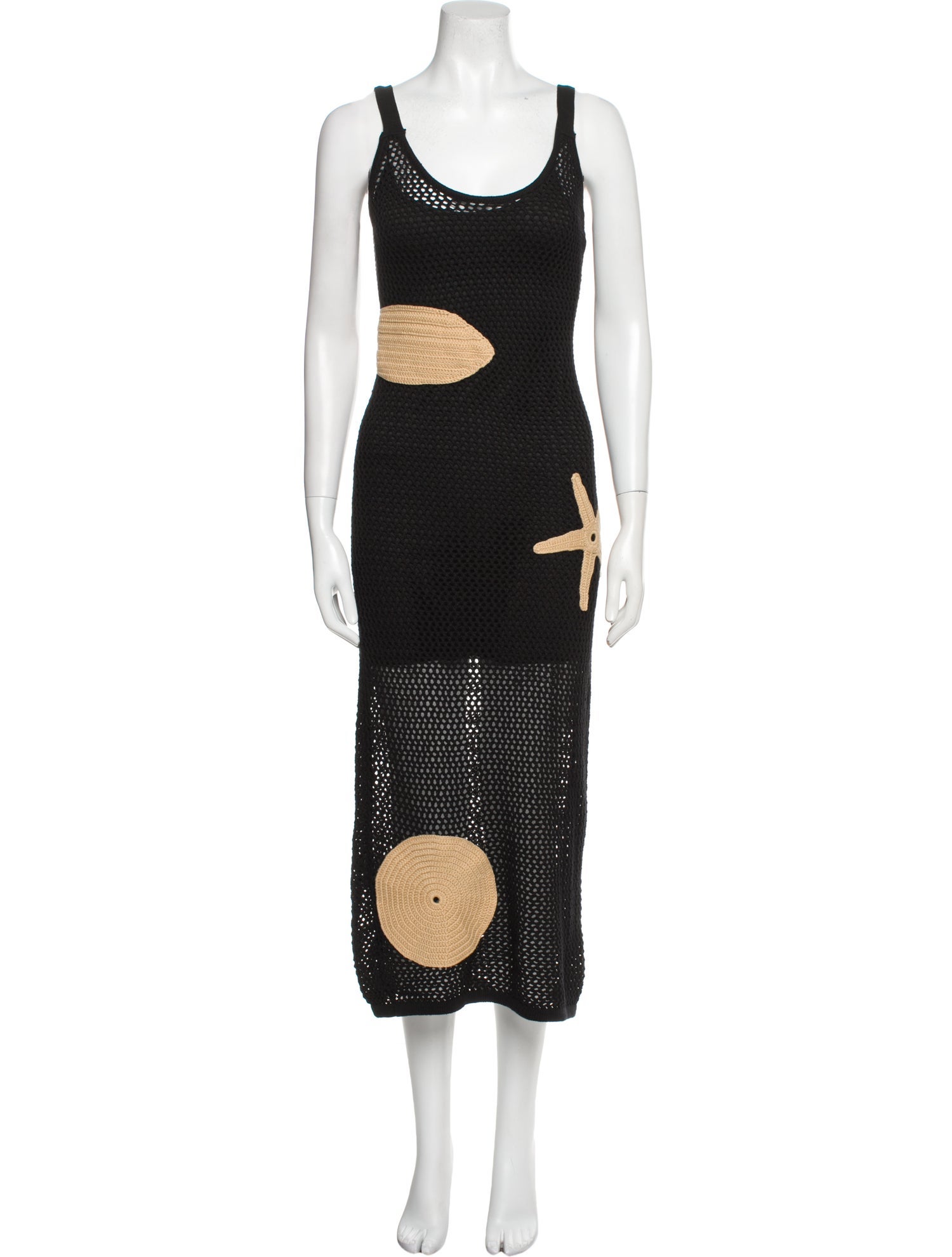 Staud Printed Long Dress