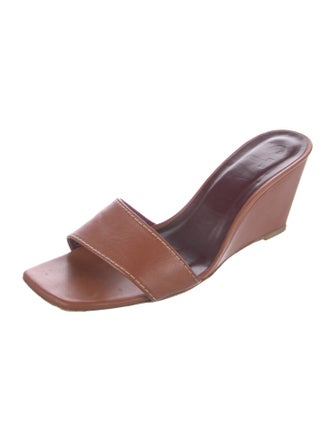 Staud Leather Slides