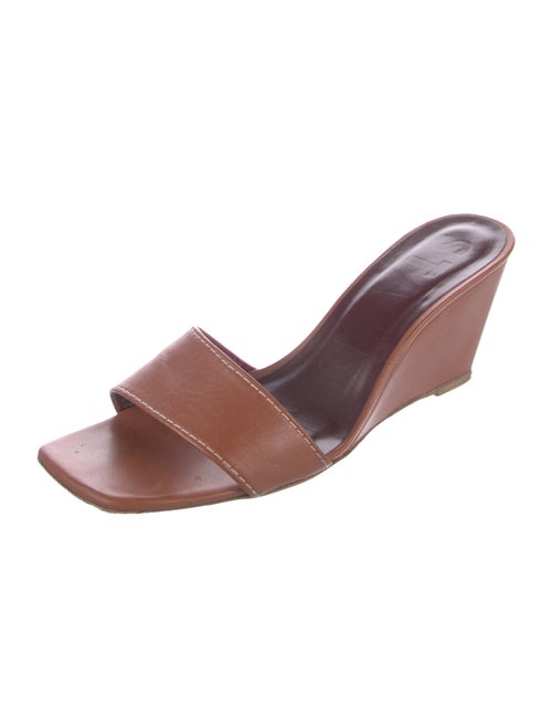 Staud Leather Slides